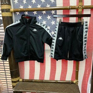 NWT Kappa kids matching 2 piece set Jacket & Shorts